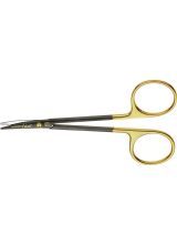 NOIR DISSECTING SCISSORS CURVED 115MM