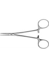 HALSTED HAEMOSTATIC FORCEPS CURVED 1X2T. 125MM
