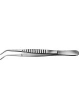 LONDON COLLEGE TOOTH TWEEZERS ANGLED 150MM