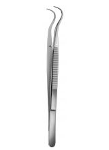 Pinza dental London-coll estriada 150mm