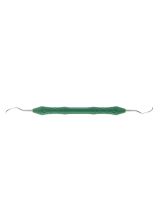 LANGER CURETTE L1/2 ERGONOMIC HANDLE GREEN