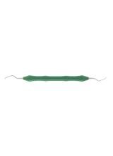 MINI-GRACEY CURETTE 7/8 PLASTIC HANDLE GREEN
