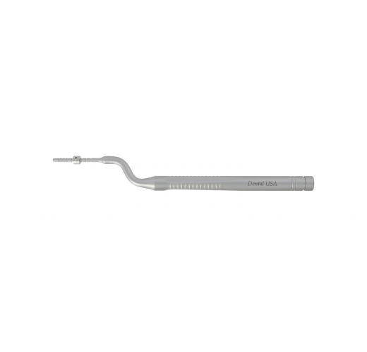 OSTÉOTOME 2.7mm (4-6-8-10-13-16-18-20-23-26 mm) CONCAVE, LONG ANGLE OFFSET WITH KEY