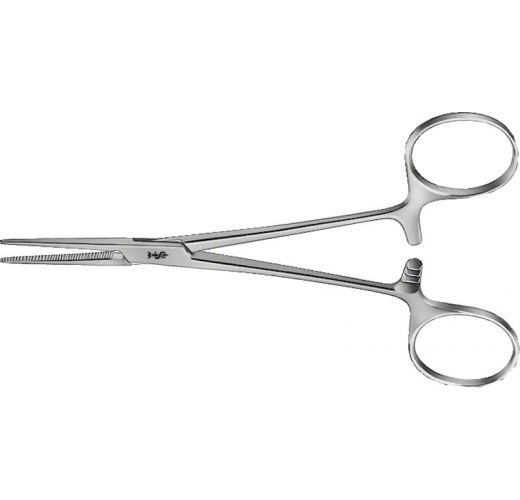 CRILE HAEMOSTATIC FORCEPS CURVED 140MM