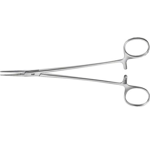 HALSTED HAEMOSTATIC FORCEPS CURVED 185MM