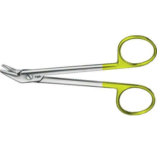 DUROTIP UNIVERSAL WIRE CUTTING SCISSORS ANGLED TO SIDE