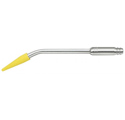 Surgical aspirator with silicone tip