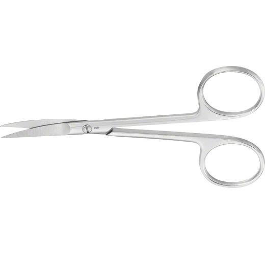 Tijera fina curva 120 mm | Punta Aguda