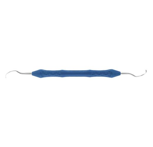 LANGER CURETTE L3/4 ERGONOMIC HANDLE BLUE