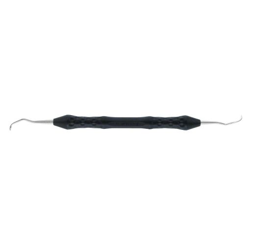 Cureta Goldman-Fox GF 4 negra | Mango ergonómico