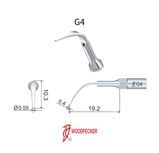 G4 Ultrasonic Tip | Interproximal and Supragingival Scaling