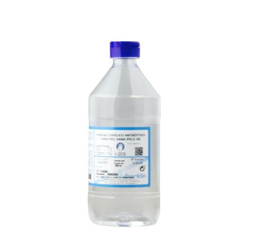Solución líquida hidroalcohólica con tapón dosificador 0,5 L