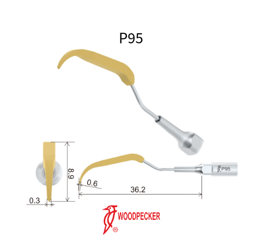 Punta P95 para aeropulidor PT-A, PT-B y PT-E