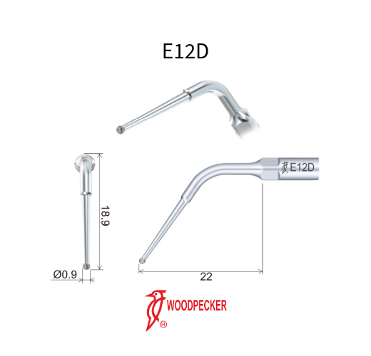 Punta E12D para aeropulidor