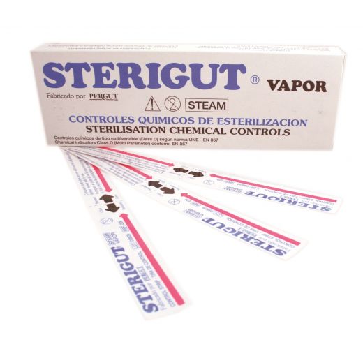 Tiras Indicadoras Vapor c/250